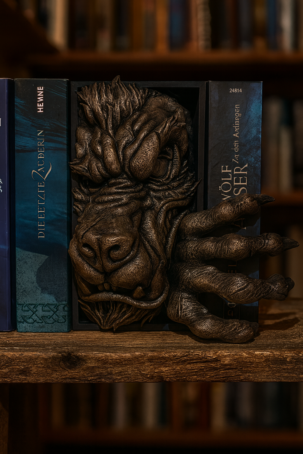 🌕 Book Nook „Werewolf“ – Das Biest zwischen deinen Büchern 🐺