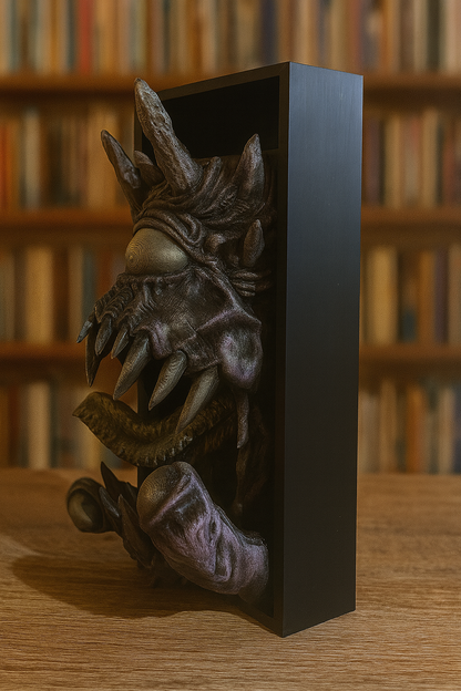 👁️ Book Nook „Watcher“ – Der Wächter deiner Bibliothek 📚