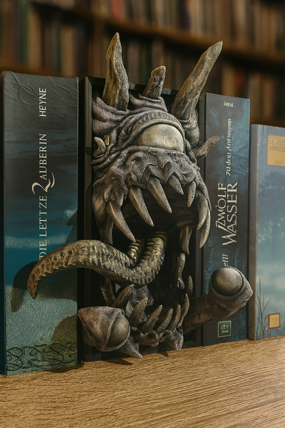 👁️ Book Nook „Watcher“ – Der Wächter deiner Bibliothek 📚
