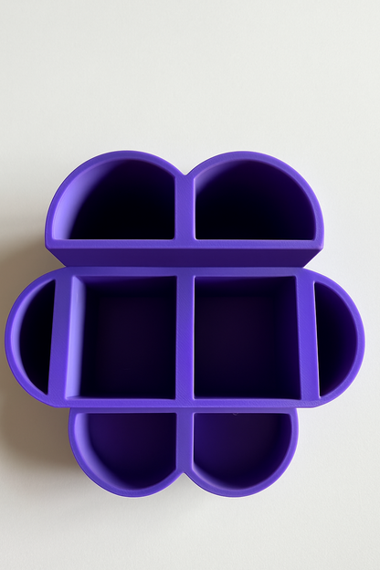 Blumen-Häkelnadelhalter oder Organizer🌸