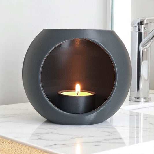 🕯️ Modern Ball (LED) Teelichthalter – Kugelförmiger Kerzenhalter im minimalistischen Design 🕯️