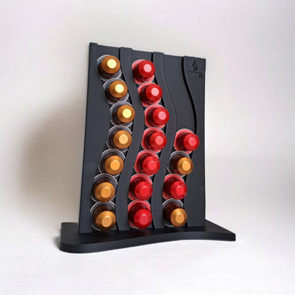 Nespresso-Kapselhalter – elegantes Wellen-Design für deine Kaffeestation