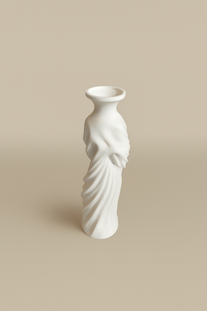 Vase „Draped Silence – verschlungenes Schweigen“