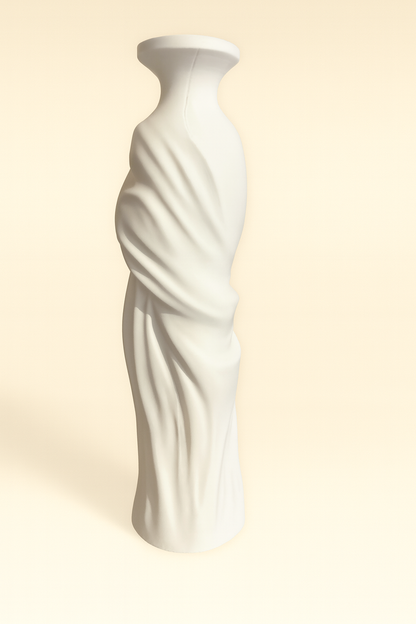 Vase „Draped Silence – verschlungenes Schweigen“