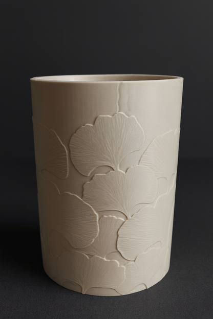 Ginkgoblatt Vase aus PLA 🌿