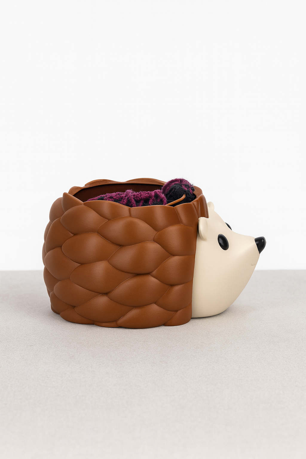 🦔 Garnschale Igel „Inge“ – hält dein Garn zahm & deinen Platz aufgeräumt