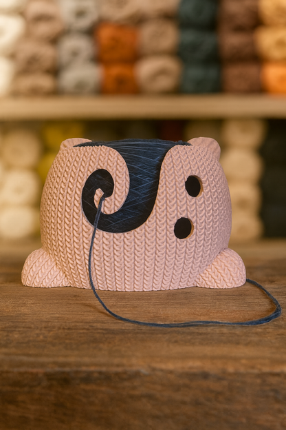 🧶 Garnschale Schweinchen „Piggy“