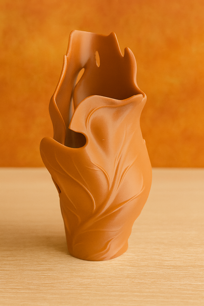 Herbstblatt-Vase