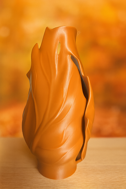Herbstblatt-Vase