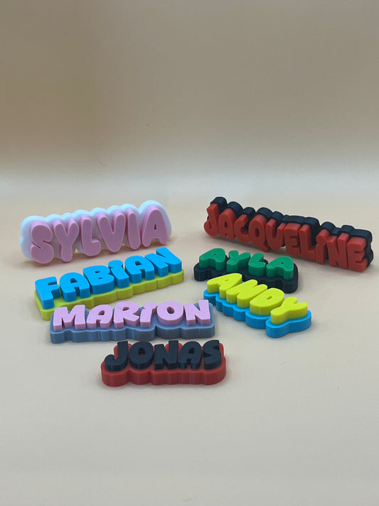 🧲 Personalisierter Namens-Magnet | Kühlschrankmagnet mit Wunschname – Farbauswahl, bis 10 Buchstaben