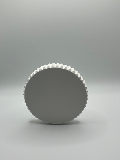 🌿 Pflanztopf "Quartz" – Modern & Minimalistisch | Mit passendem Tropfteller | 3D-Druck aus PLA 🌿