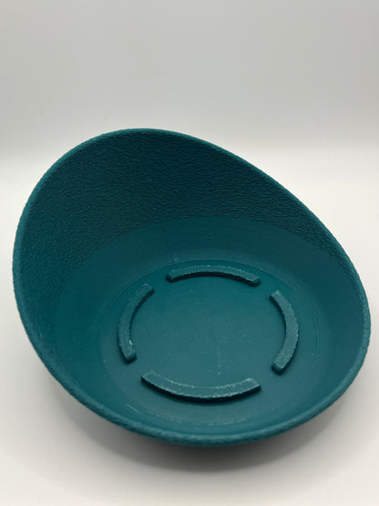 🌿 Modernes Pflanzgefäß "Drift"mit strukturierter Oberfläche | Minimalistischer Übertopf aus PLA |Blumentopf auf Platte 🌿