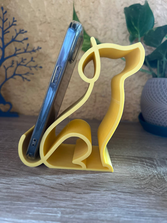 Smartphone-Halterung „Puppy“ – Dein stylischer 3D-gedruckter Handyhalter in Hundeform