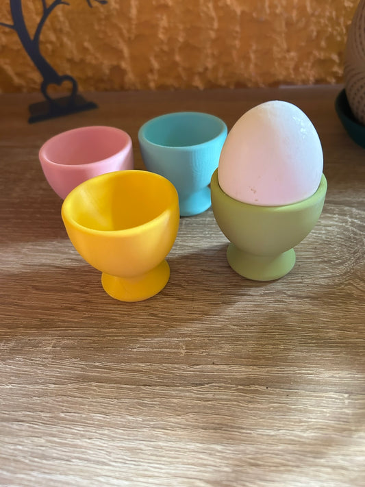 4er Set bunte Eierbecher - Farbe wählbar