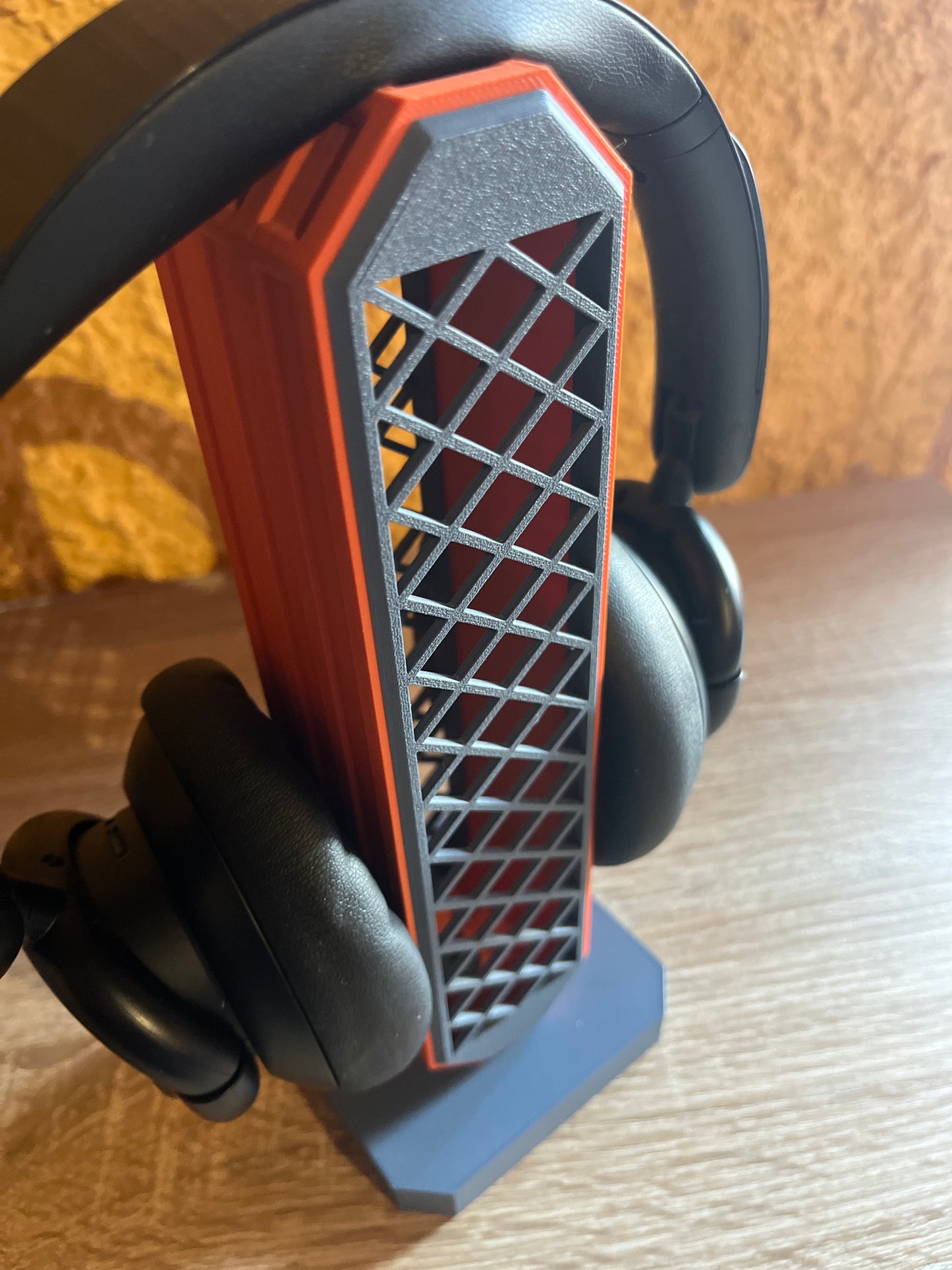 reDesk Kopfhörerständer – Moderner, minimalistischer Headset-Halter mit Gitterdesign