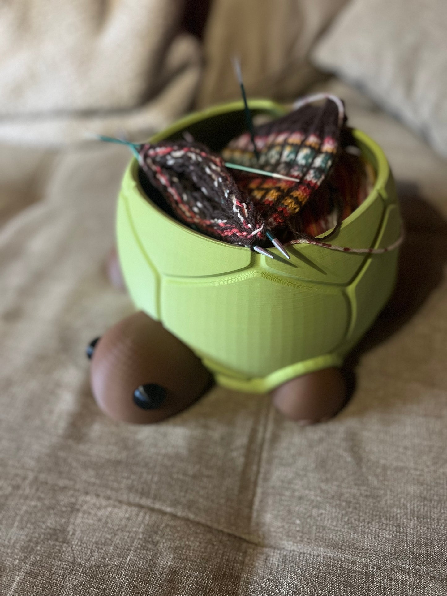 🐢 Garnschale  Schildkröte “Shelly” aus PLA
