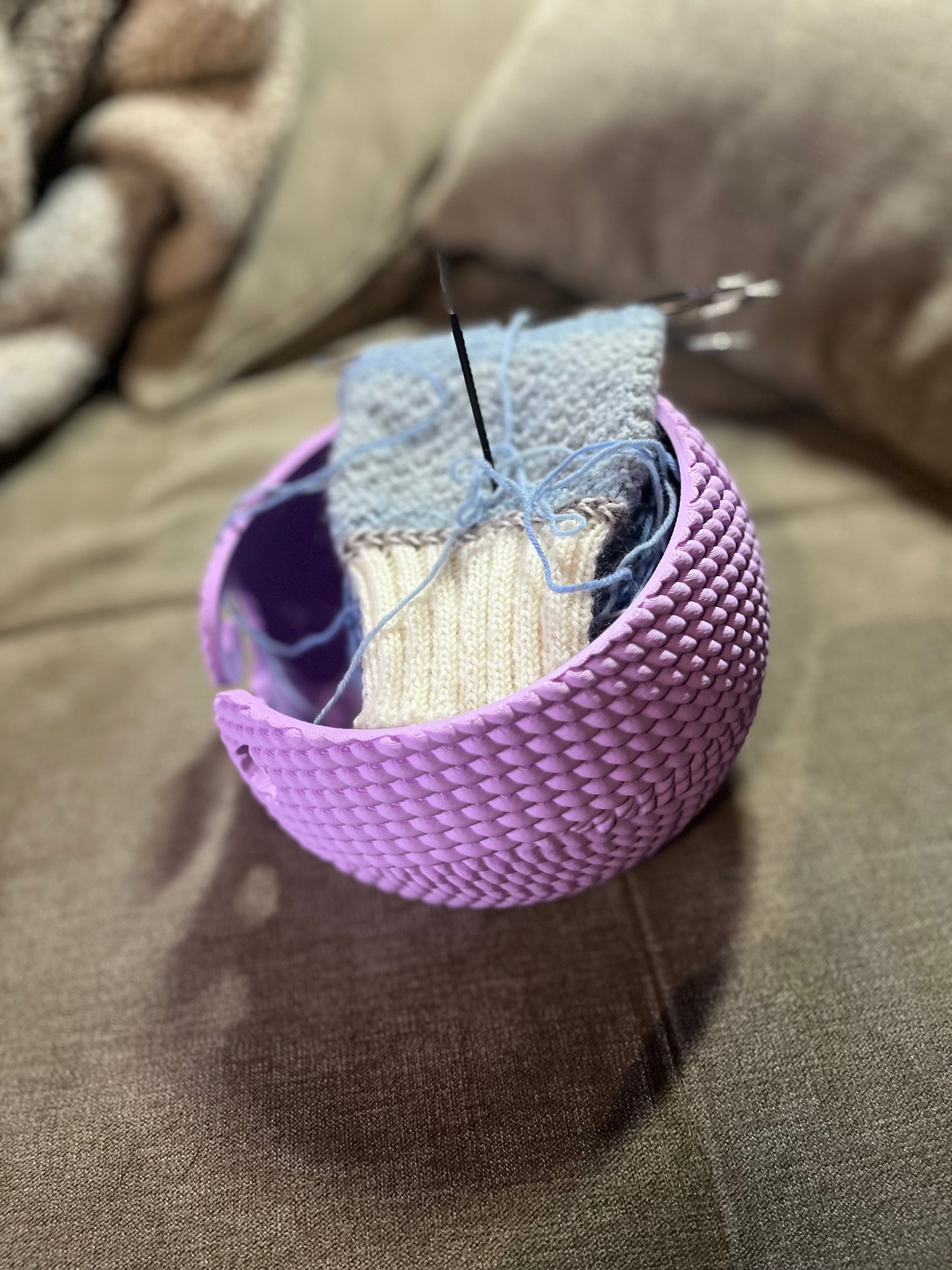 🧶 Garnschale „Wollknäuel“