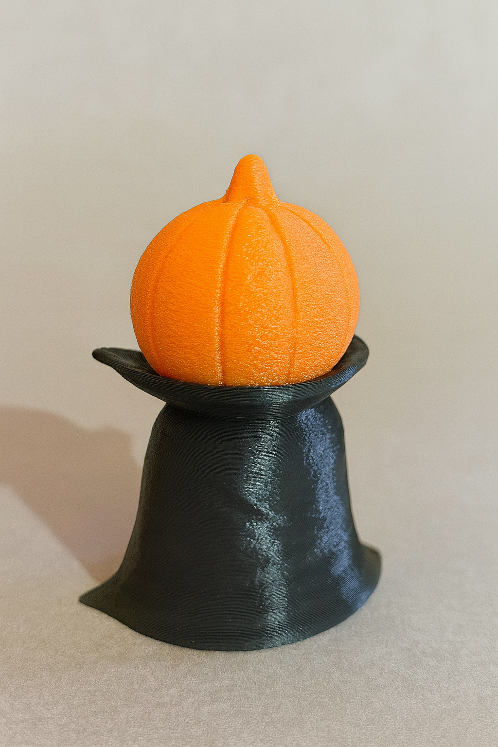 🎃 Halloween Dekofigur „Pumpkin Head“ – für LED-Teelicht