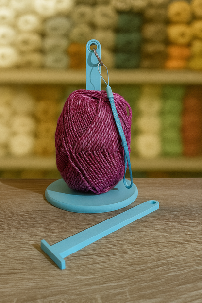 🧶 Tragbarer Handgelenk-Garnhalter – Praktisch, flexibel & stilvoll