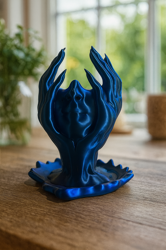 🪴 Pflanztopf „Melted Women Head“ – Kunst trifft Natur 💜