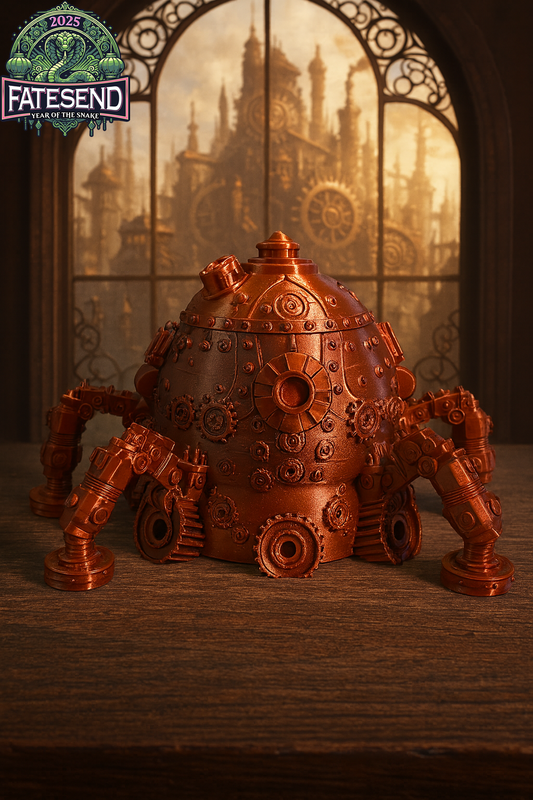 🐙 Dicejail „OctoTank“ – Würfelgefängnis im Steampunk-Stil