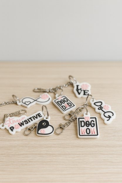 Schlüsselanhänger für Hundefreunde – verschiedene Motive & Größen