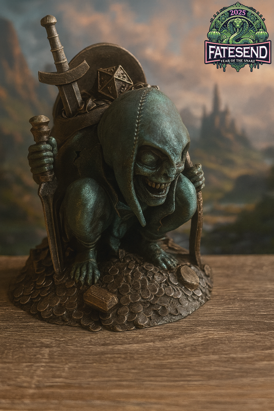 Dice Vault „Schatzgoblin“ – Dein Schatz für die nächste Kampagne