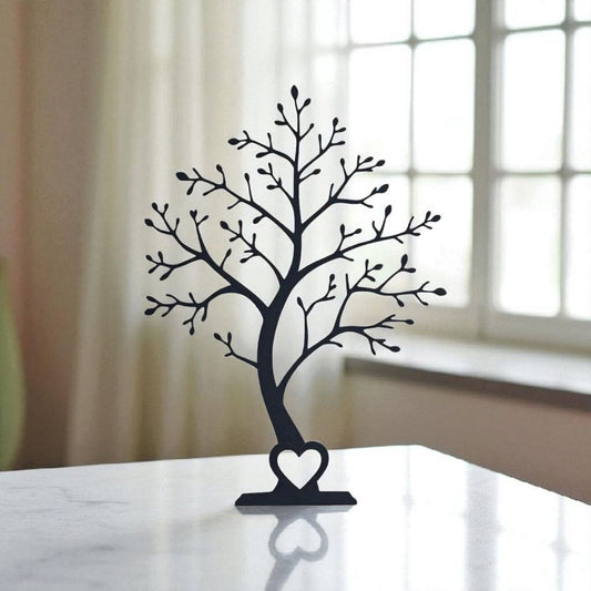 🌳 Minimalistischer Baum – Dekobaum mit Herzsockel | Modern, verspielt & stilvoll 🌳