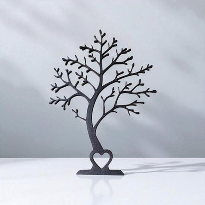 🌳 Minimalistischer Baum – Dekobaum mit Herzsockel | Modern, verspielt & stilvoll 🌳