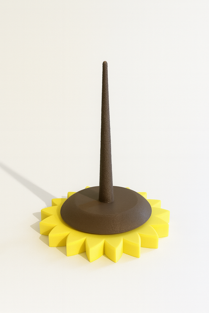 Garnabroller „Sonnenblume“ – leises Abrollen mit Stil 🌻