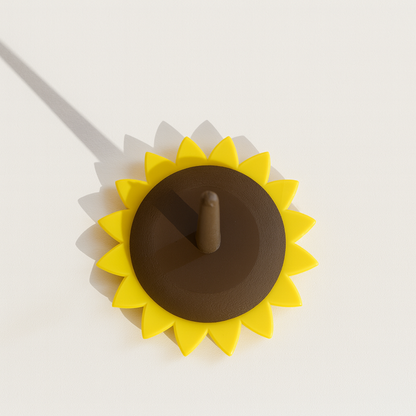 Garnabroller „Sonnenblume“ – leises Abrollen mit Stil 🌻