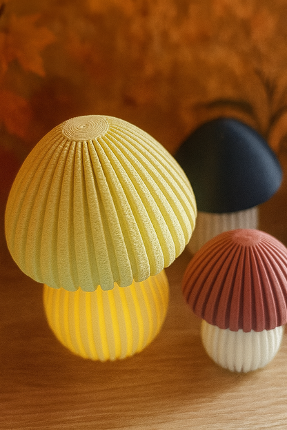 🍄 Deko-Pilze im 3er-Set – Stilvolle Herbstdeko