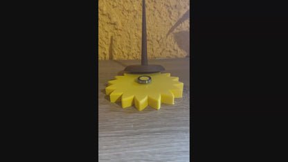 Garnabroller „Sonnenblume“ – leises Abrollen mit Stil 🌻